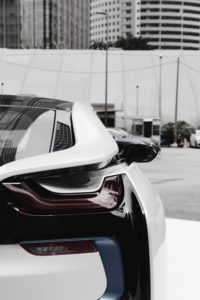 A BMW i8 is an electric vehicle that will need charging stations to travel far from home. Sun Fund investment makes more power stations possible.